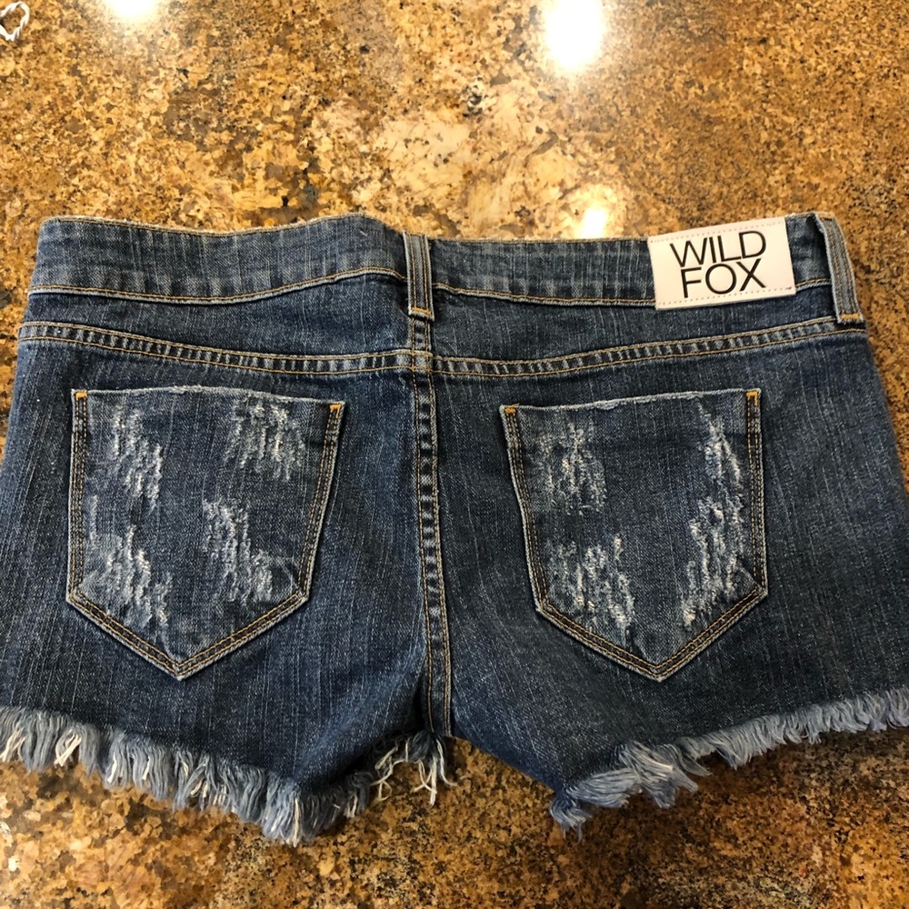WILDFOX DENIM SHORTS